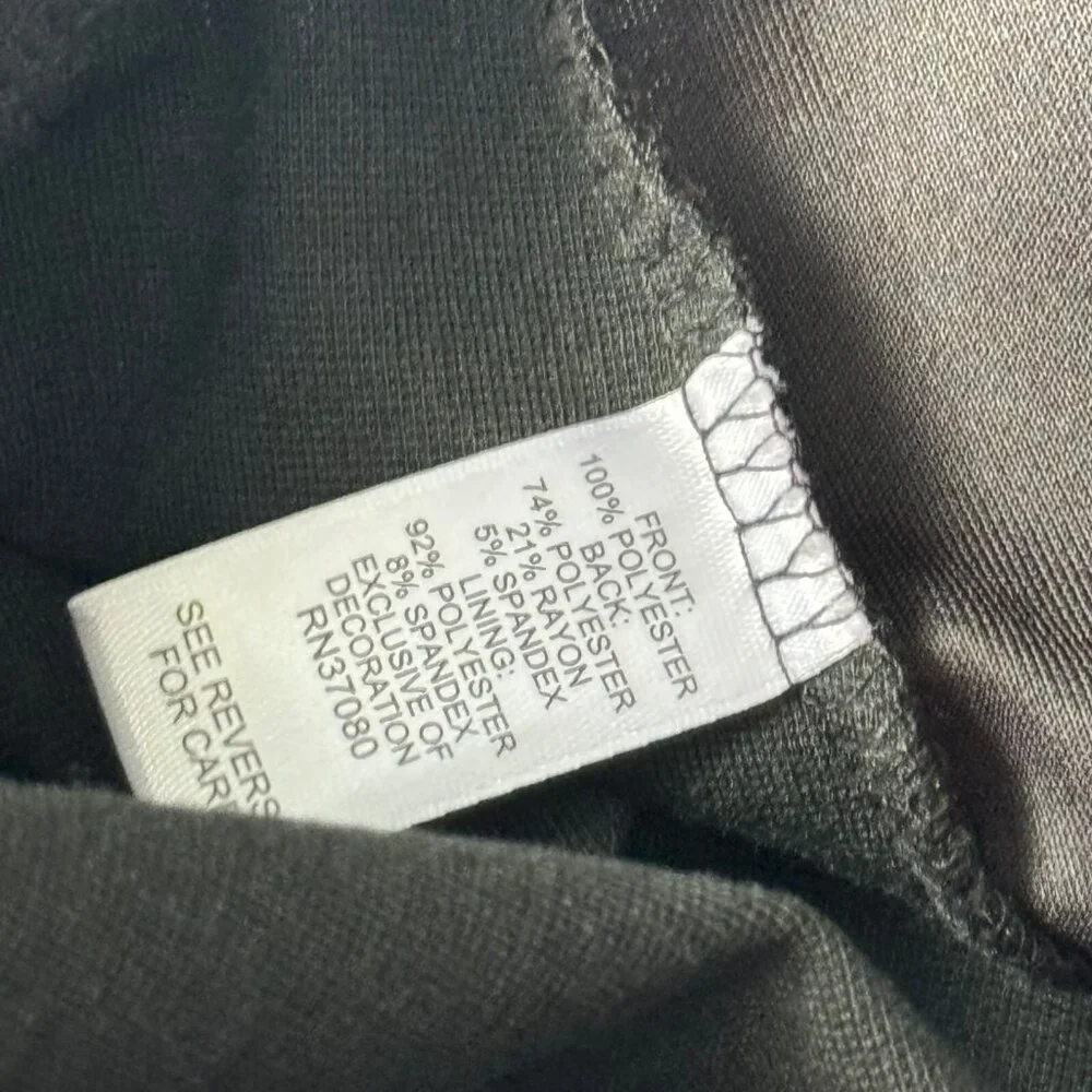 Cato Woman Size 18/20 W Black & Gold Sequined Skirt. - Picture 5 of 12